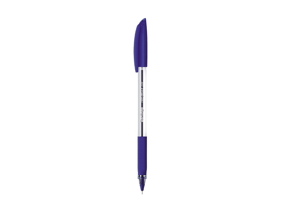 Ручка шариковая Berlingo "Triangle 110" синяя, 0,7мм, трехгран., грип