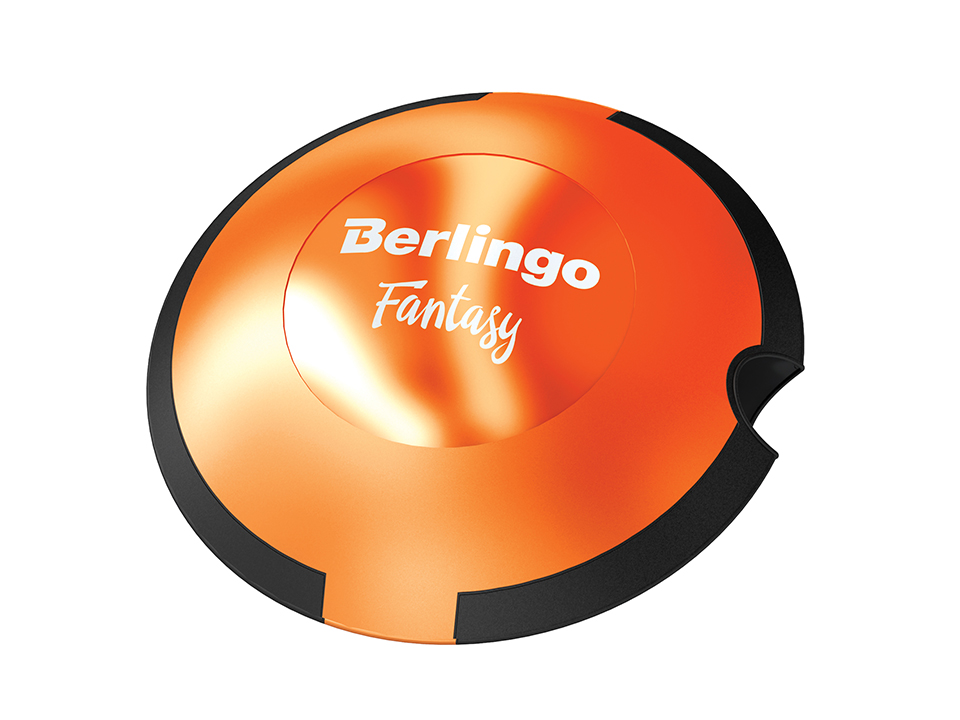 Точилка пластиковая Berlingo "Fantasy" 1 отверстие, контейнер, ассорти