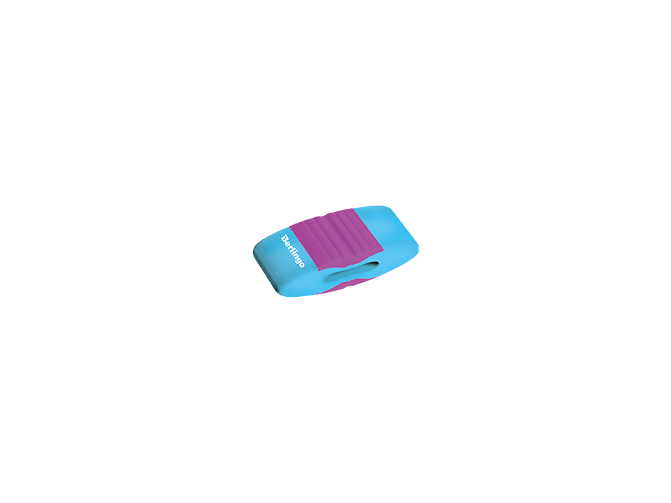 Ластик Berlingo "Color" прямоугольный, термопластичная резина, 56*23*14мм