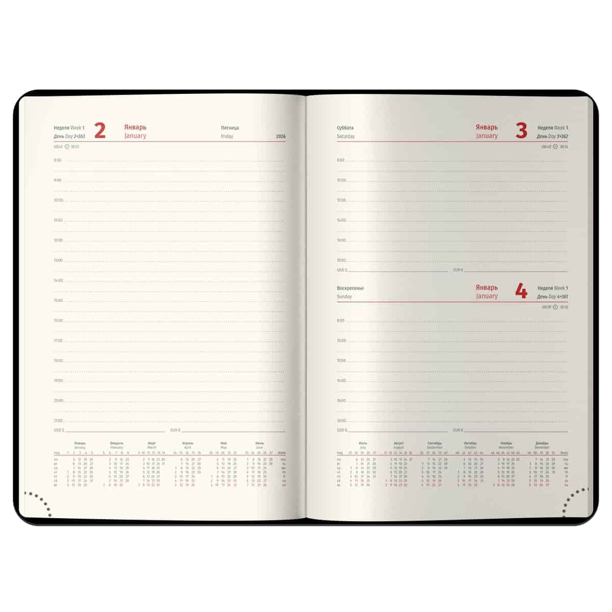 Ежедневник датированный 2026г., А5, 184л., кожзам, Berlingo "Starlight S", металлик срез, фиолетовый