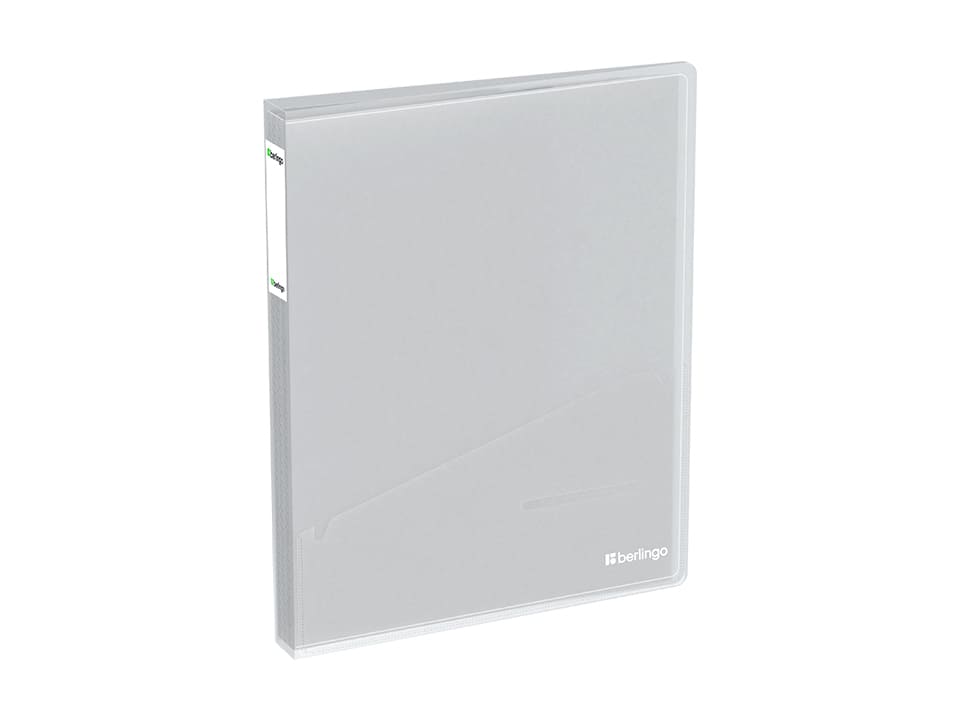 Папка с 60 вкладышами Berlingo "No Secret", 30мм, 700мкм, полупрозрачная, с внутр. карманом