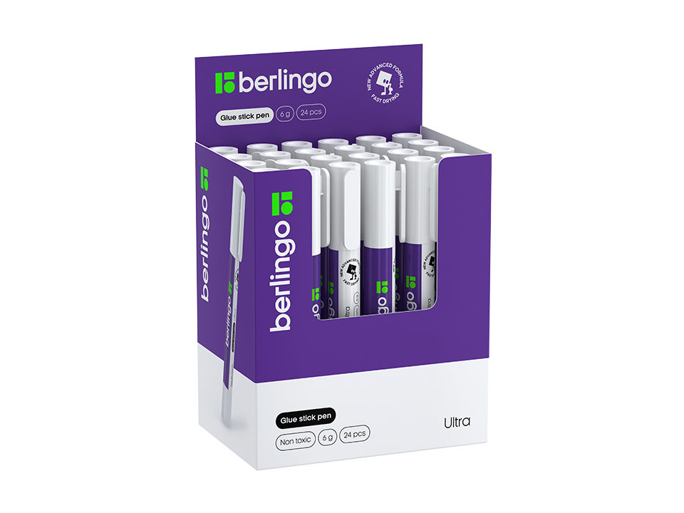 Клей-карандаш Berlingo "Ultra", 06г, ПВП