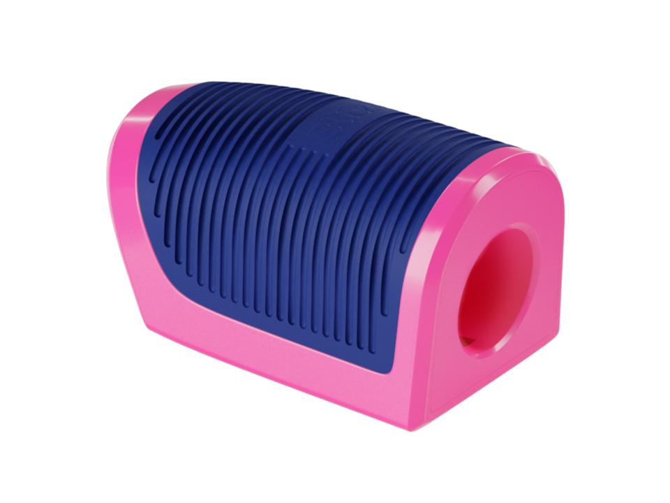 Точилка пластиковая Berlingo "Blitz" 1 отверстие, ассорти, дисплей