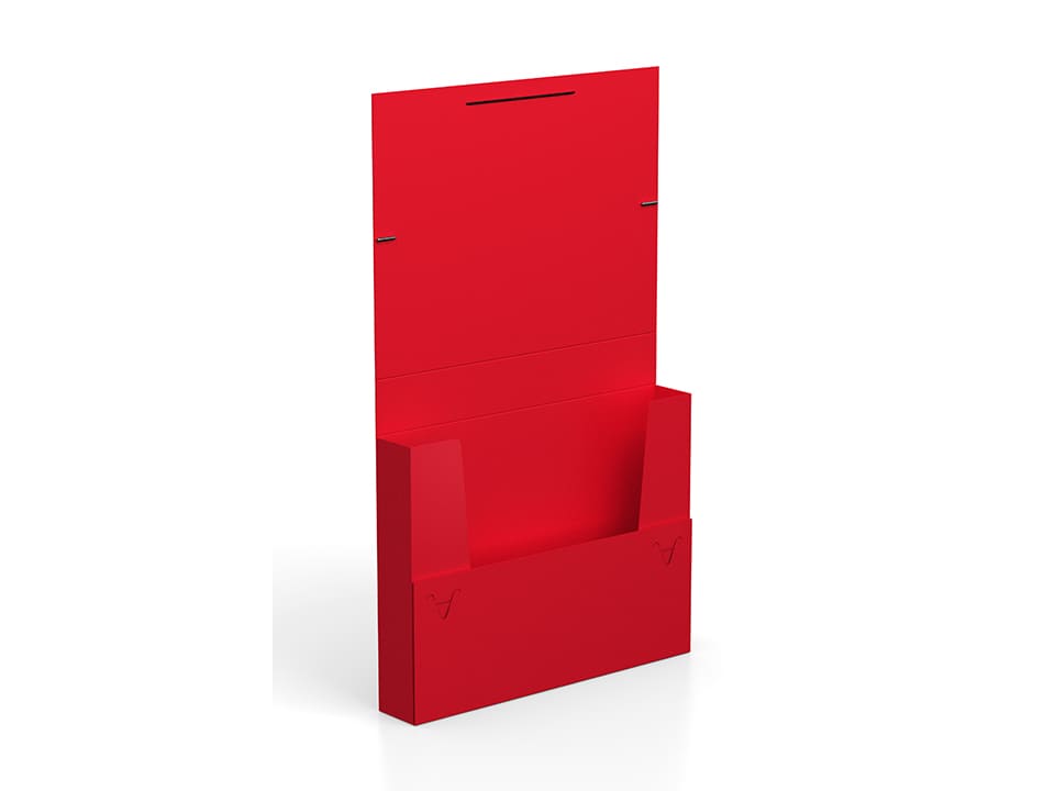 Папка-короб на резинке Berlingo А4, 50мм, 800мкм, красная