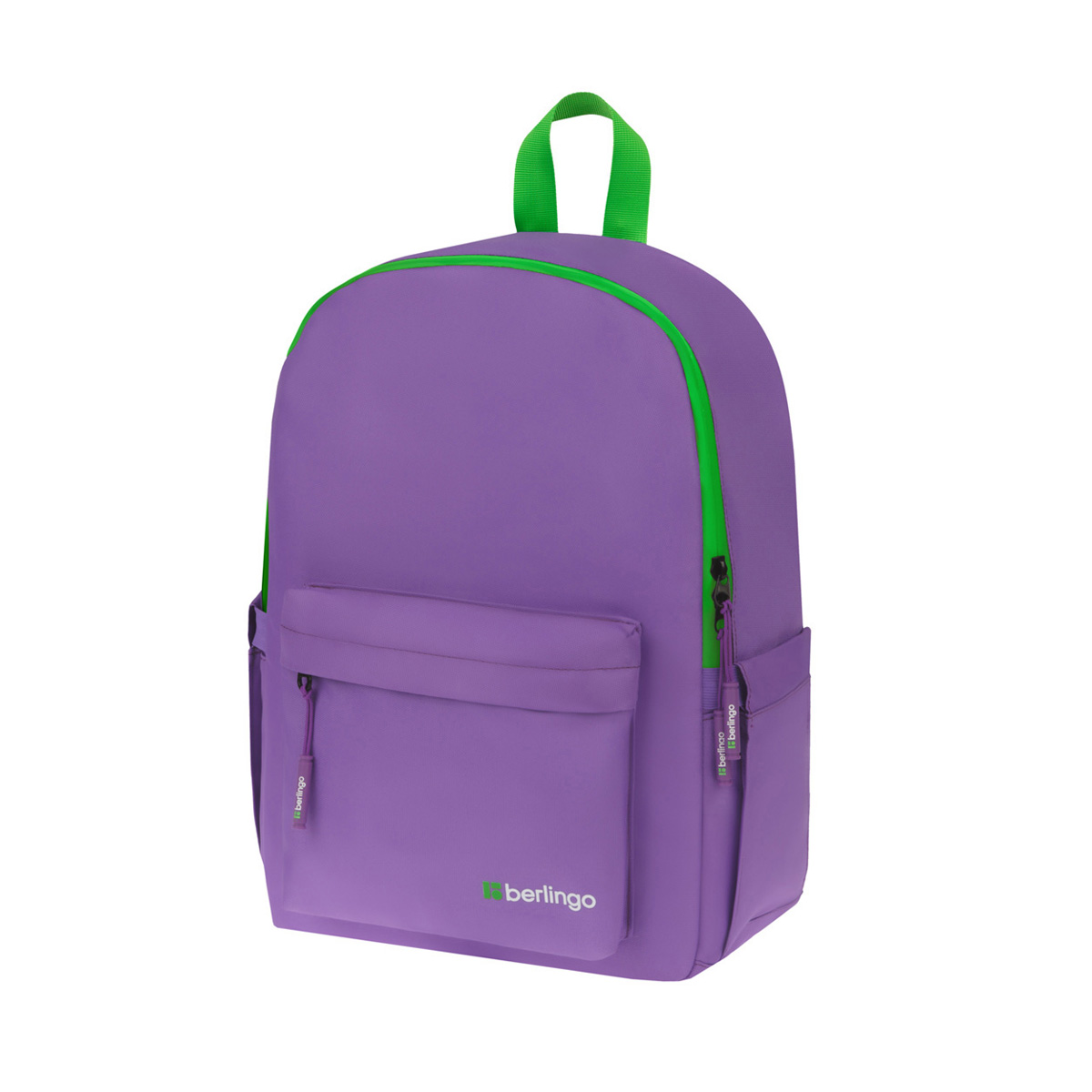 Рюкзак Berlingo "Regular purple", 40*27*16см, 1 отделение, 3 кармана, уплотненная спинка
