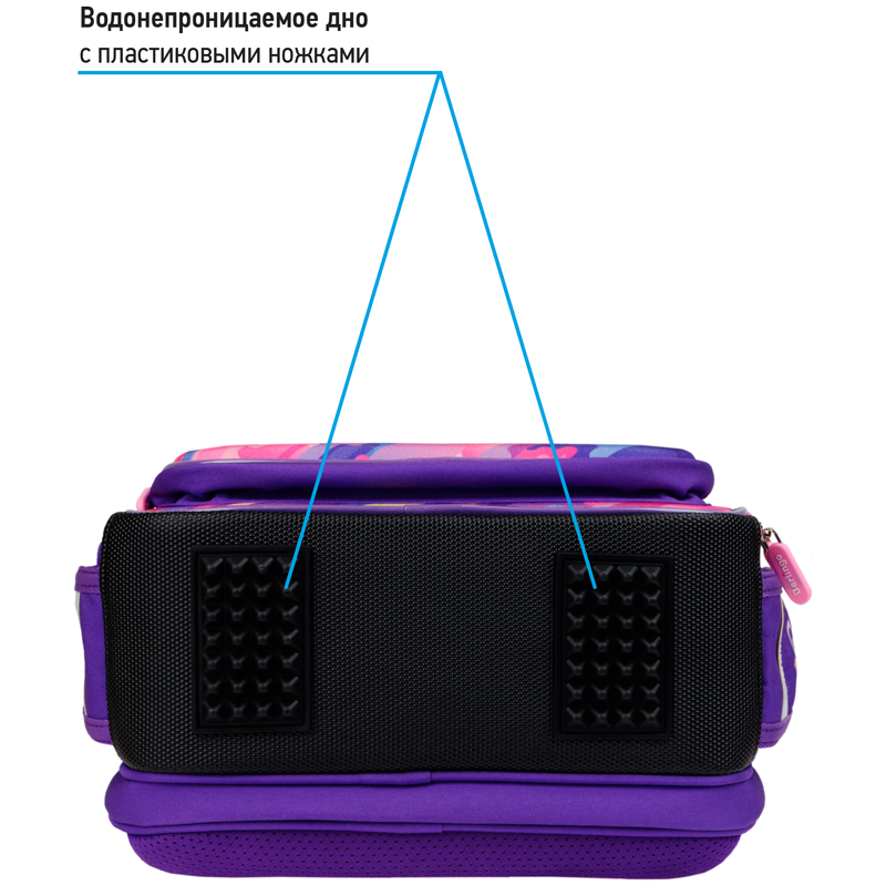 Ранец Berlingo Profi "Color the world" 36*28*14см, 2 отделения, 4 кармана, анатомическая спинка