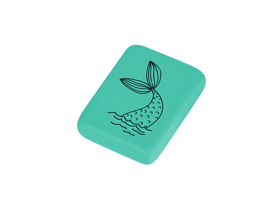 Ластик Berlingo "Fantasy", термопластичная резина, цвета ассорти, 31*23*7мм