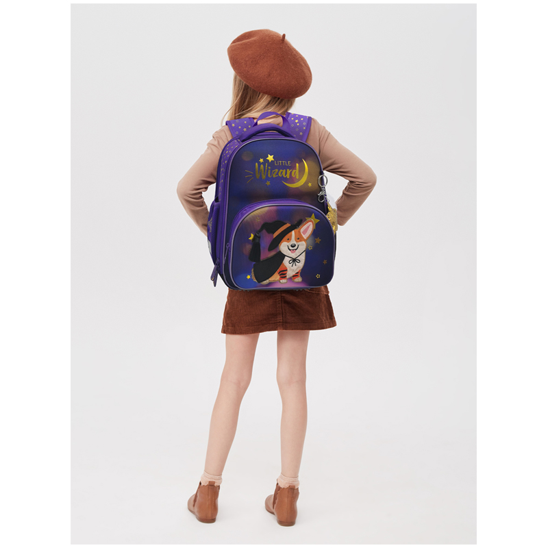 Ранец Berlingo Profi "Little wizard" 36*28*14см, 2 отделения, 4 кармана, анатомическая спинка