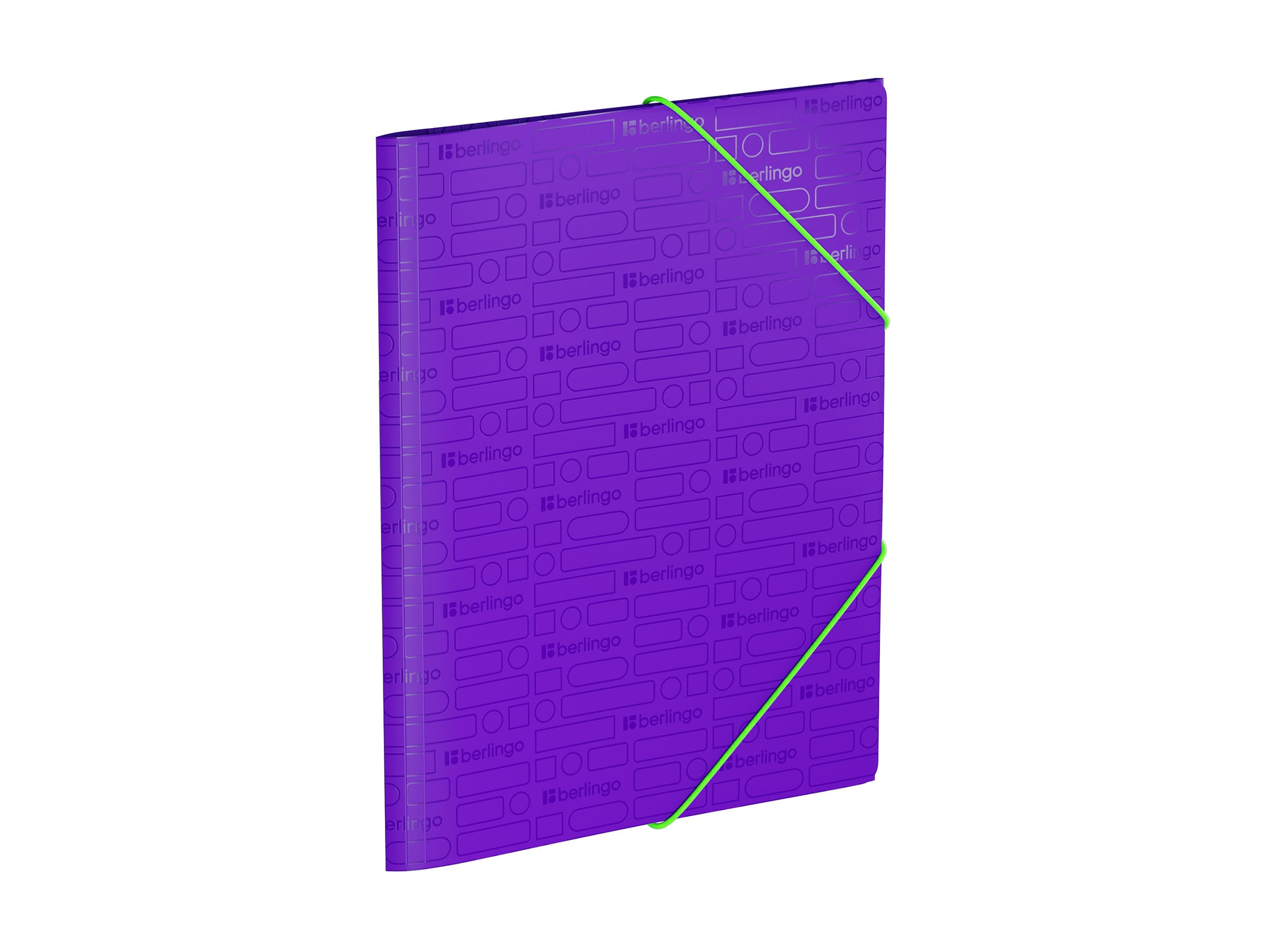 Папка на резинке Berlingo "Your Way" А4, 600мкм, фиолетовая