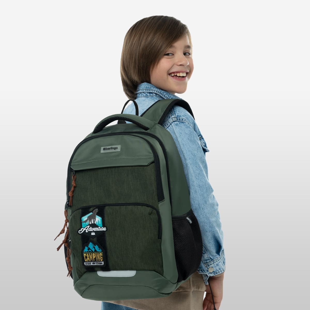 Рюкзак Berlingo ErgoSmart "Street Scout" 42*29*16см, 2 отделения, 4 кармана, эргономичная спинка