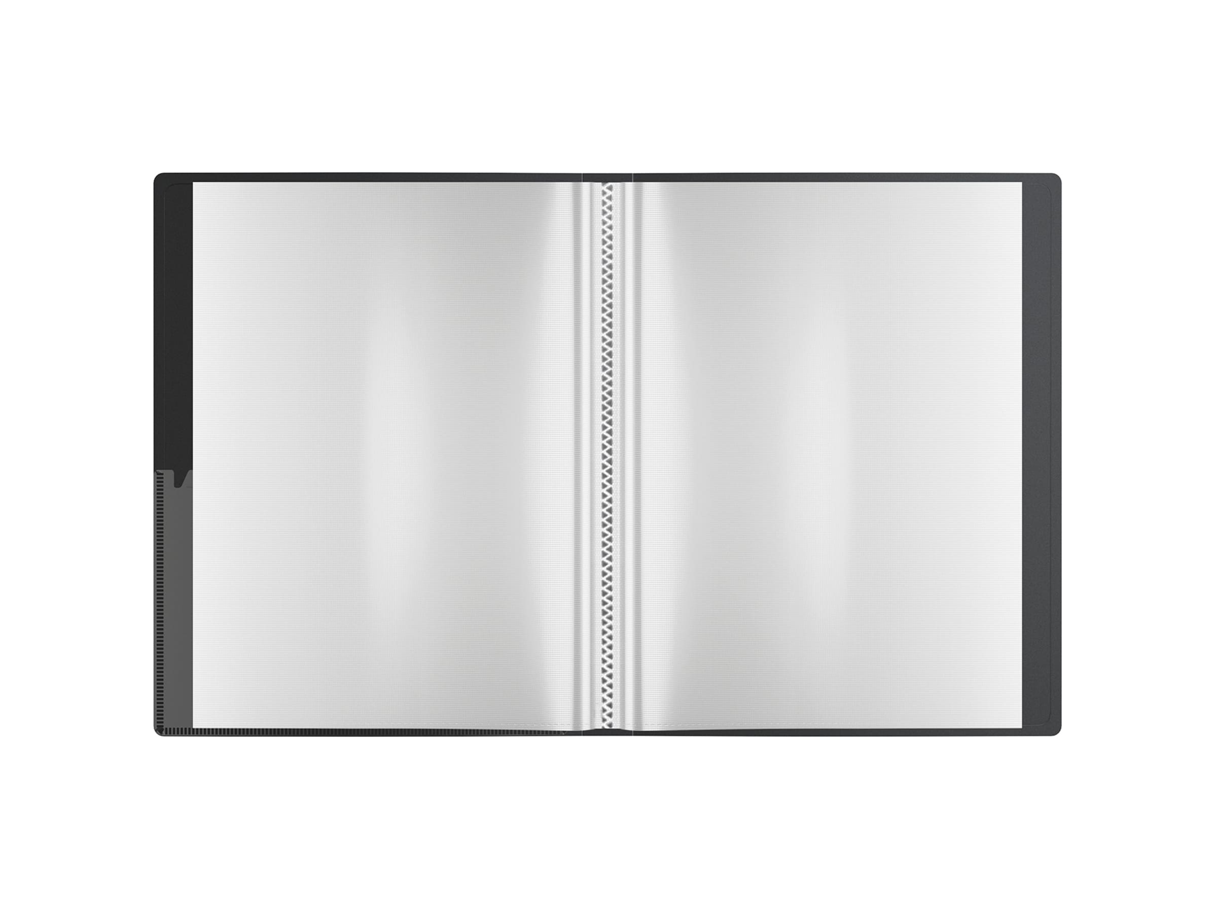 Папка с 40 вкладышами Berlingo "Your Way" А4, 24мм, 600мкм, черная, с внутр. карманом