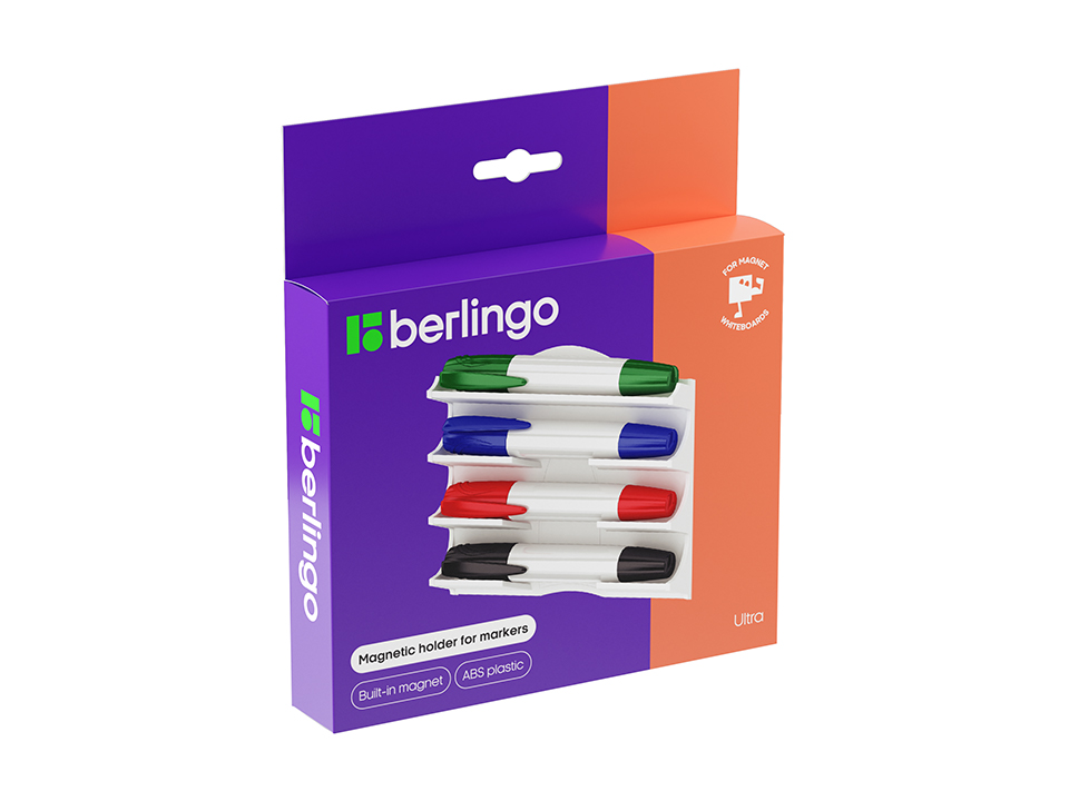 Магнитный держатель для маркеров Berlingo "Ultra"
