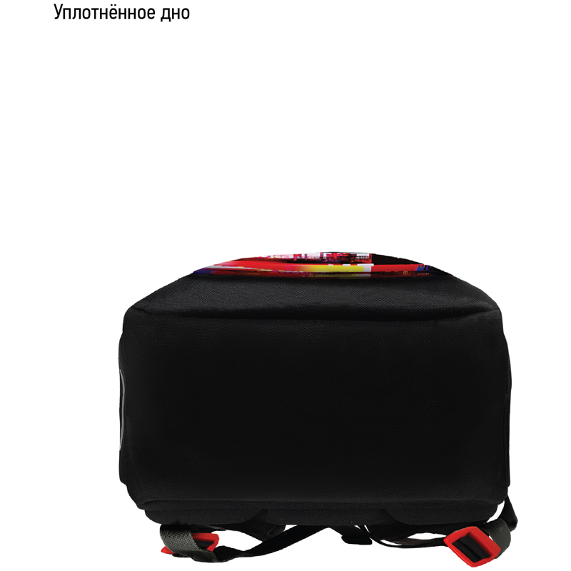 Рюкзак Berlingo Boom "Glitch" 38,5*29*12см, 2 отделения, 3 кармана, анатомическая ЭВА спинка