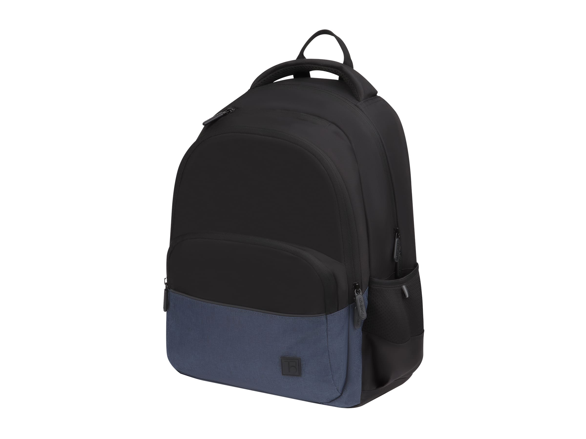 Рюкзак Berlingo U3 "Black-grey" 41*29,5*13см, 2 отделения, 4 кармана, эргономичная спинка