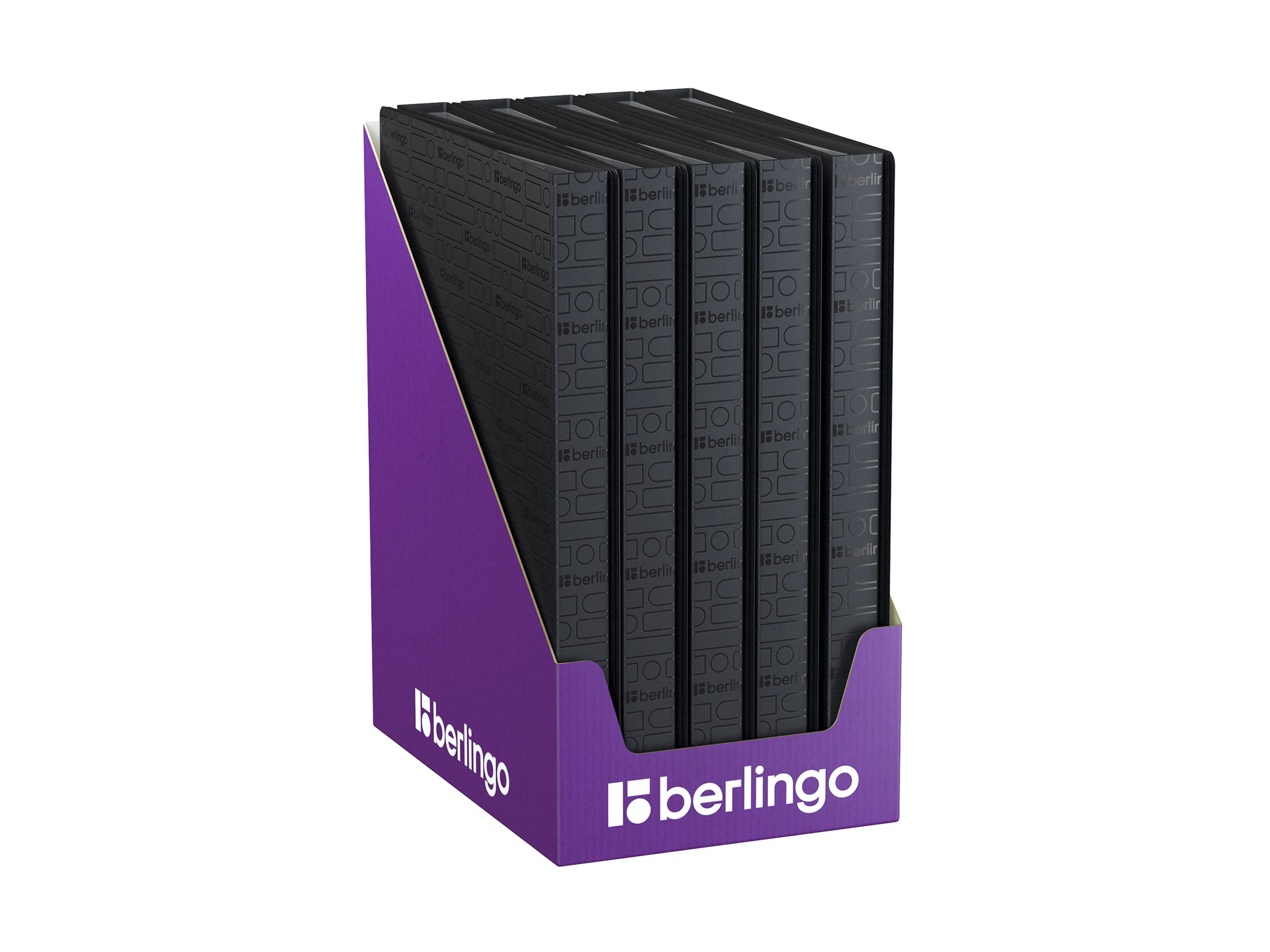 Папка с 40 вкладышами Berlingo "Your Way" А4, 24мм, 600мкм, черная, с внутр. карманом