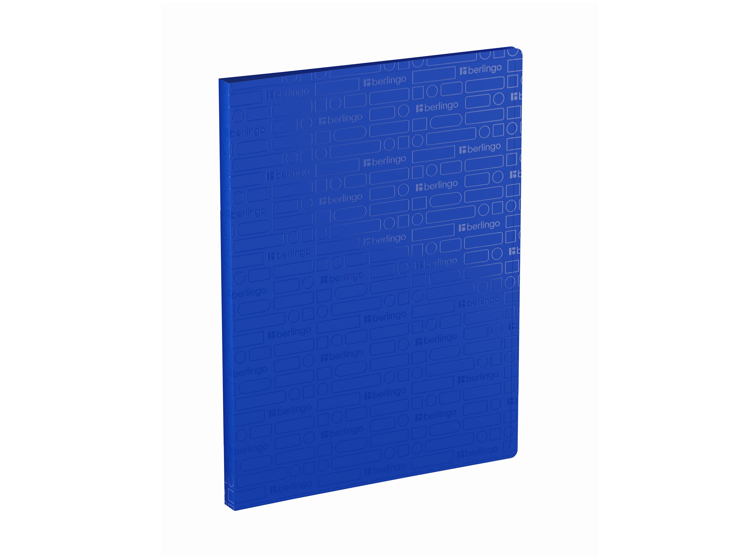 Папка с зажимом Berlingo "Your Way" А4, 17мм, 600мкм, синяя, с внутр. карманом