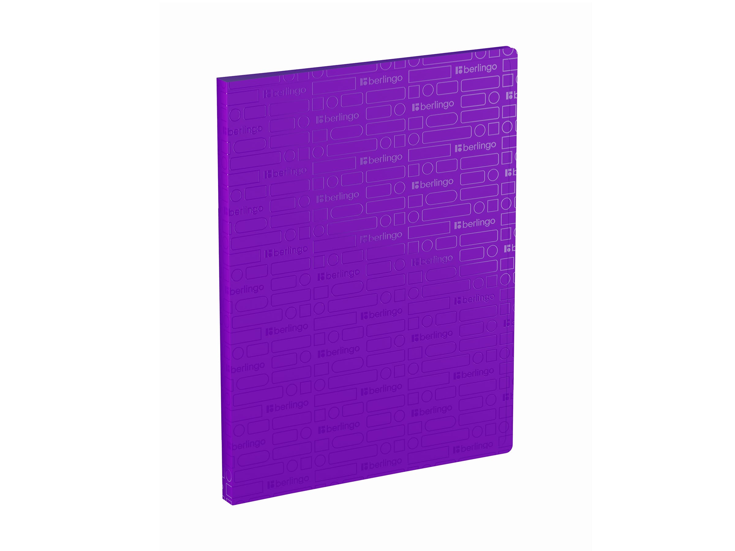 Папка с пружинным скоросшивателем Berlingo "Your Way" А4, 17мм, 600мкм, фиолетовая, с внутр. карманом