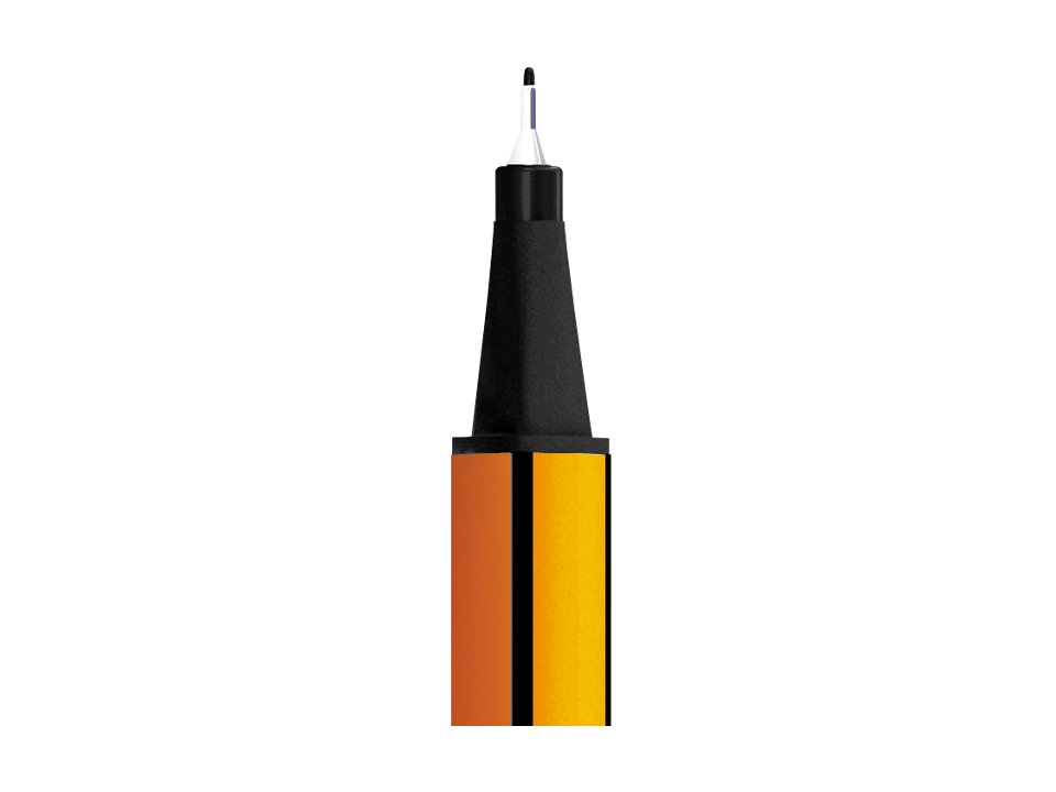 Ручка капиллярная Berlingo "Rapido" черная, 0,4мм, трехгранная