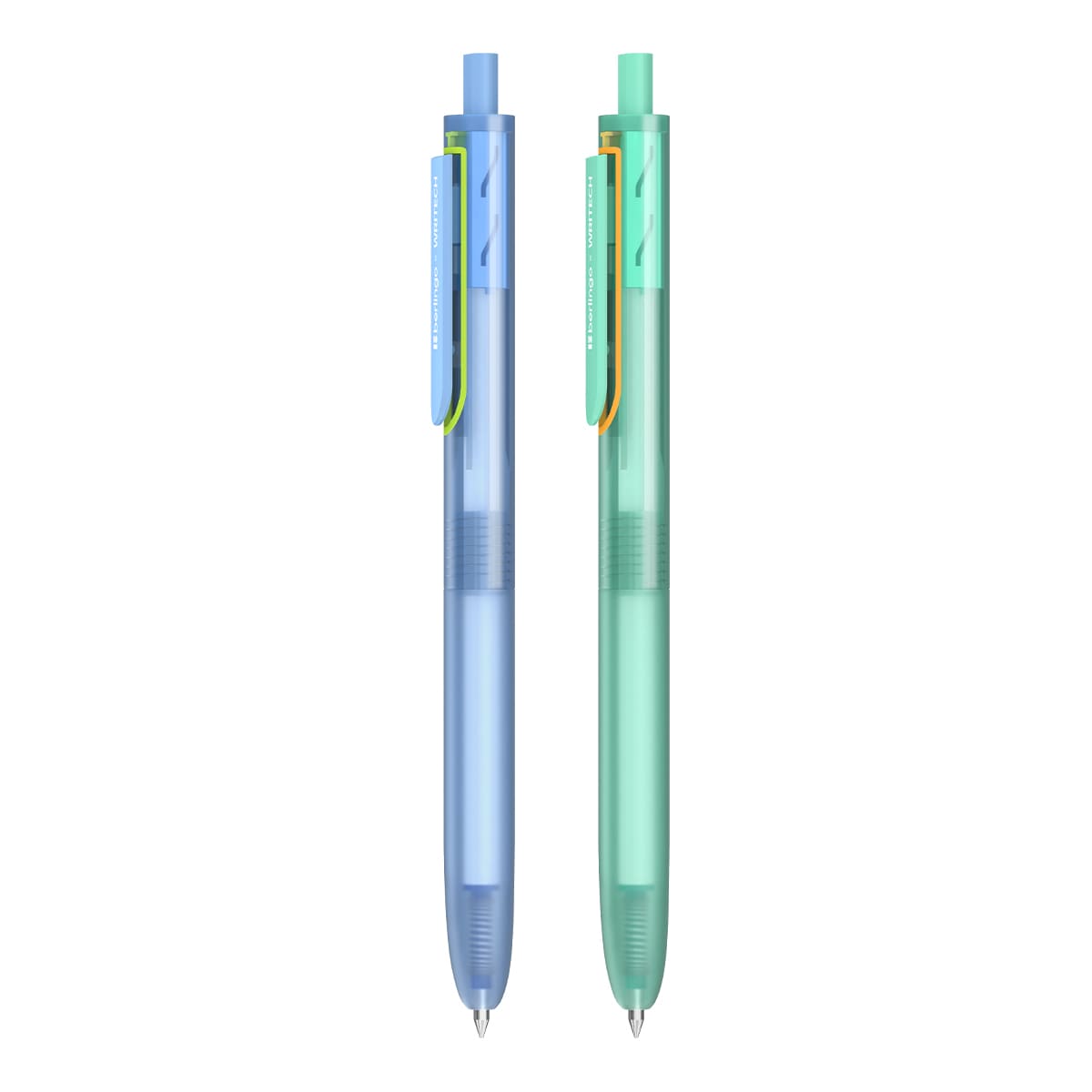 Ручка гелевая стираемая Berlingo "Writech.x300" синяя, 0,5мм, silent click