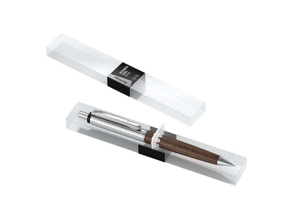 Карандаш механический подарочный Berlingo "Nature" 0,5мм, орех