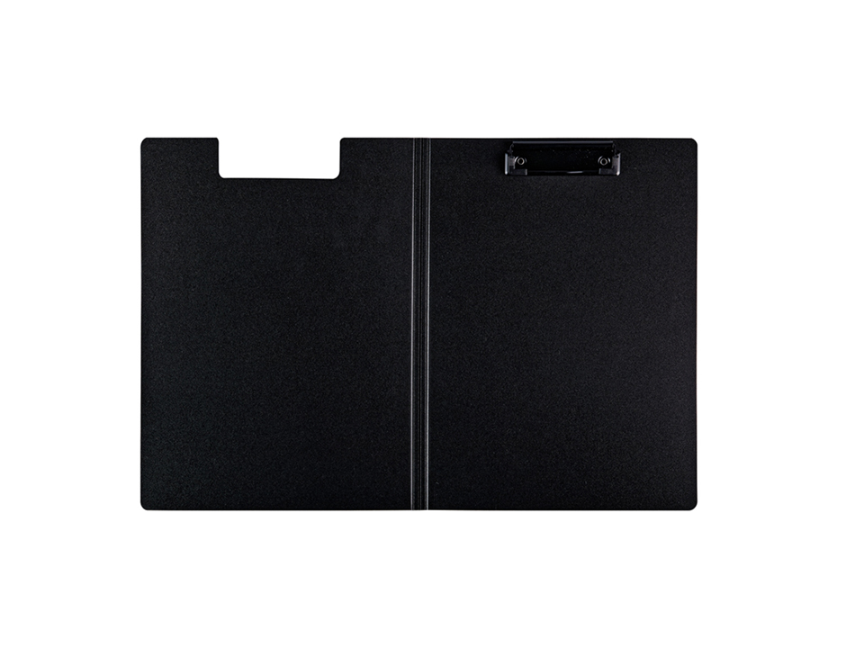 Папка-планшет с зажимом Berlingo "Steel&Style" А4, пластик (полифом), серебристый металлик