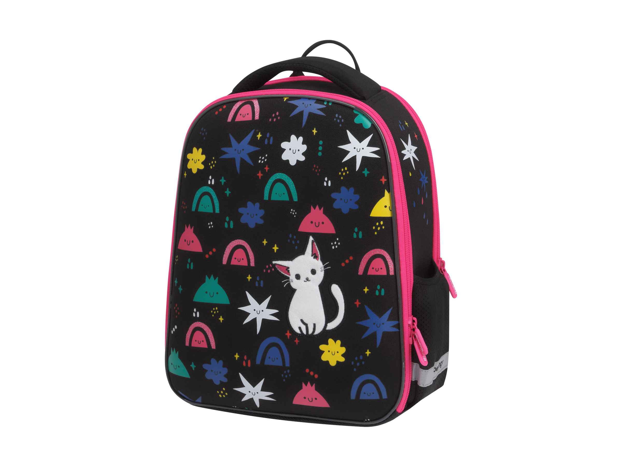 Ранец Berlingo Expert Mini "Funny colors" 36*27*14см, 2 отделения, 2 кармана, анатомическая спинка