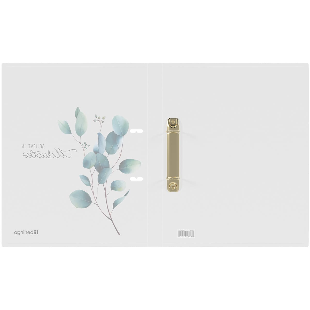 Папка на 2 кольцах Berlingo "Spring", 24мм, 600мкм, с рисунком, D-кольца