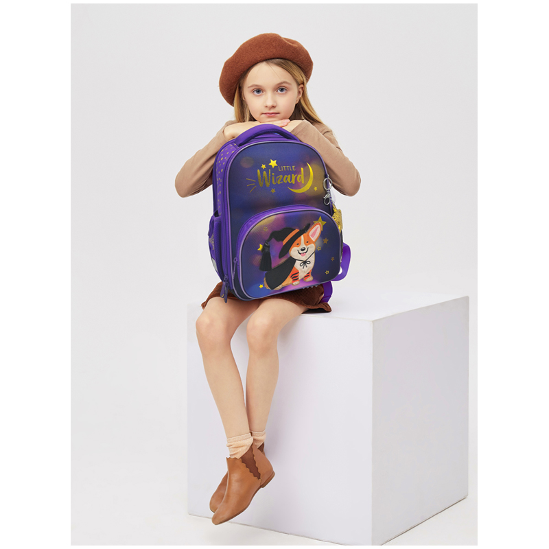 Ранец Berlingo Profi "Little wizard" 36*28*14см, 2 отделения, 4 кармана, анатомическая спинка