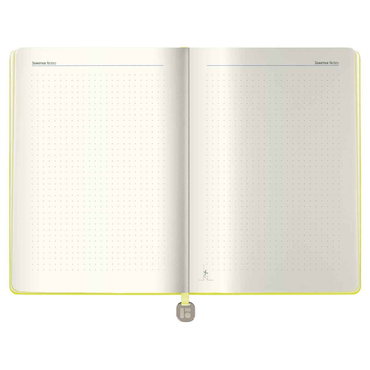 Ежедневник недатированный, А5, 136л., кожзам, Berlingo "Elegance", желтый