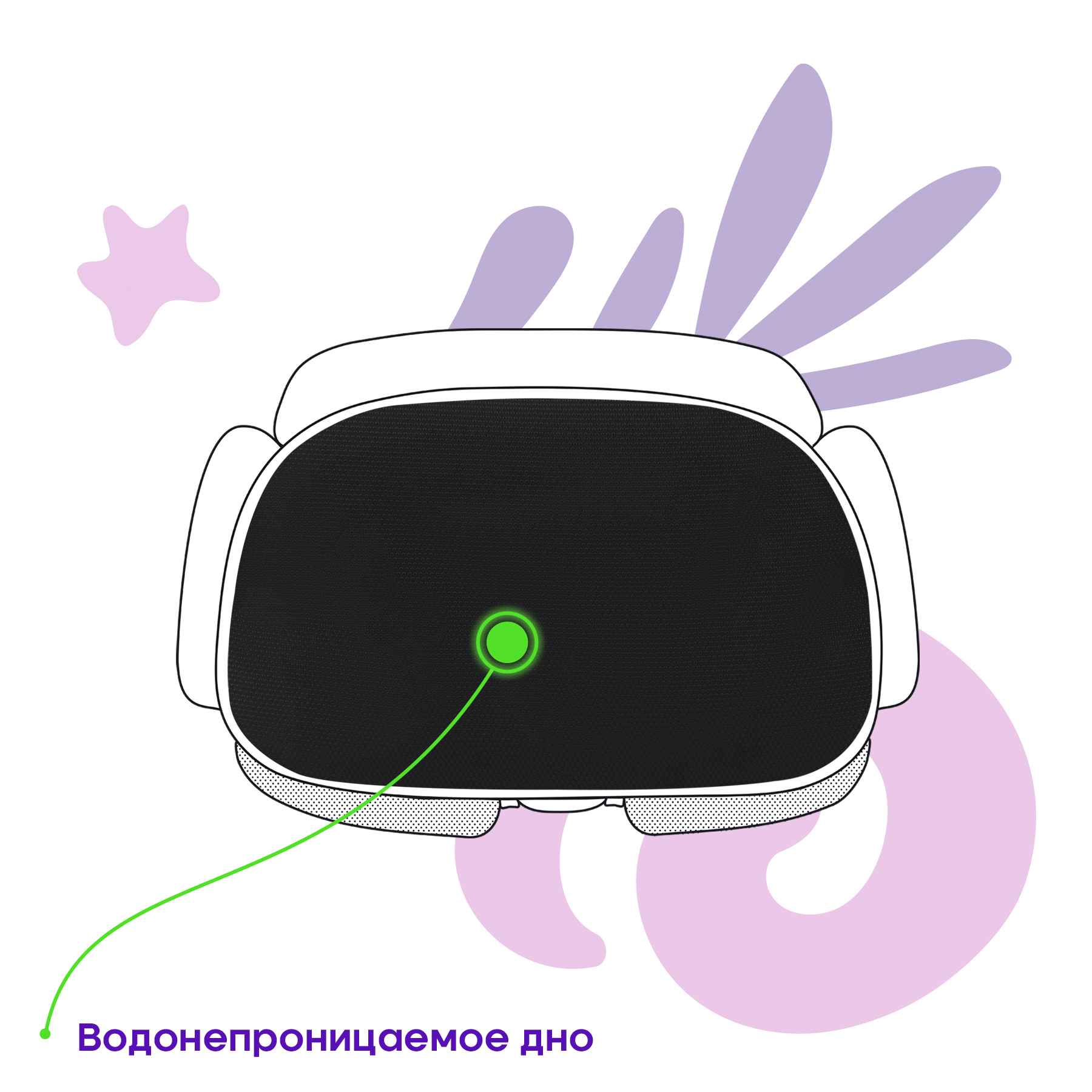 Рюкзак Berlingo Modern "Stellar" 38*30*18см, 3 отделения, 2 кармана, эргономичная спинка