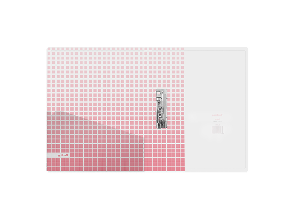 Папка c зажимом Berlingo "Squares" А4, пластик, 17мм, 600мкм, с внутр. карманом, с рисунком