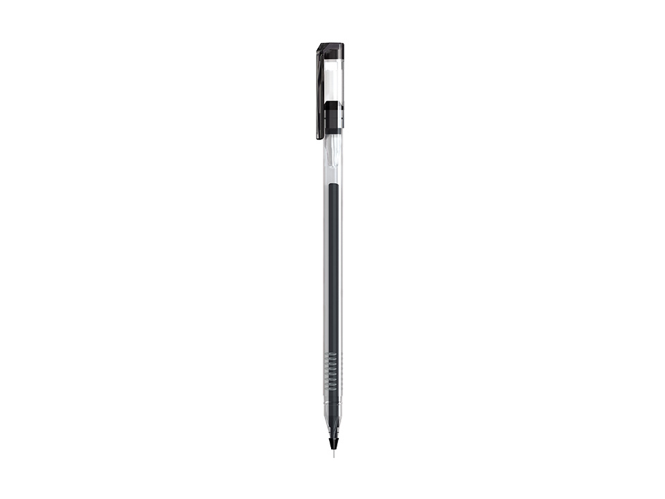 Ручка гелевая Berlingo "Apex", черная, 0,5мм