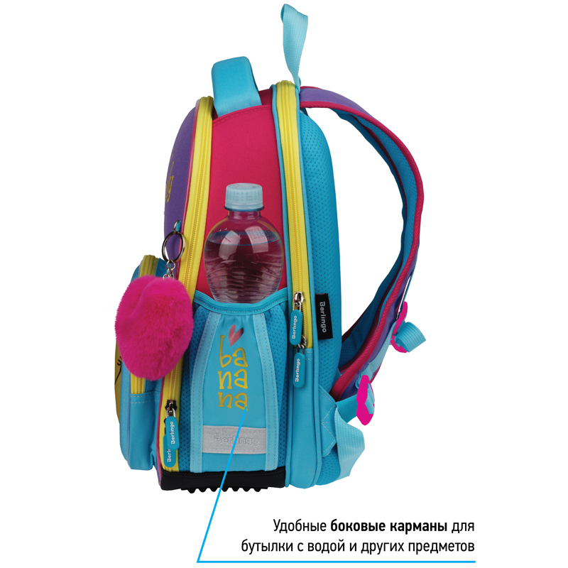 Ранец Berlingo Profi "Bananas" 36*28*14см, 2 отделения, 4 кармана, анатомическая спинка