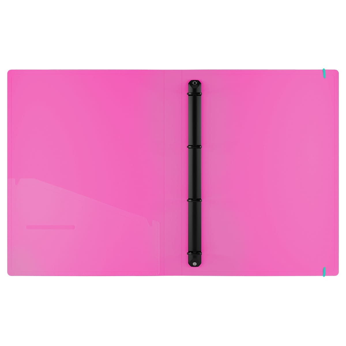 Папка на 4 кольцах Berlingo "Raze" А4, 24мм, 600мкм, D-кольца, с внутр. карманом, желтая, софт-тач